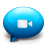 iChat Blue Icon 48x48 png